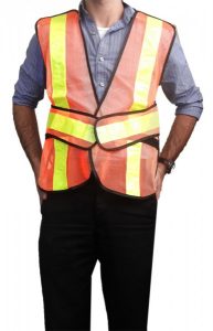 reflective traffic safety vest